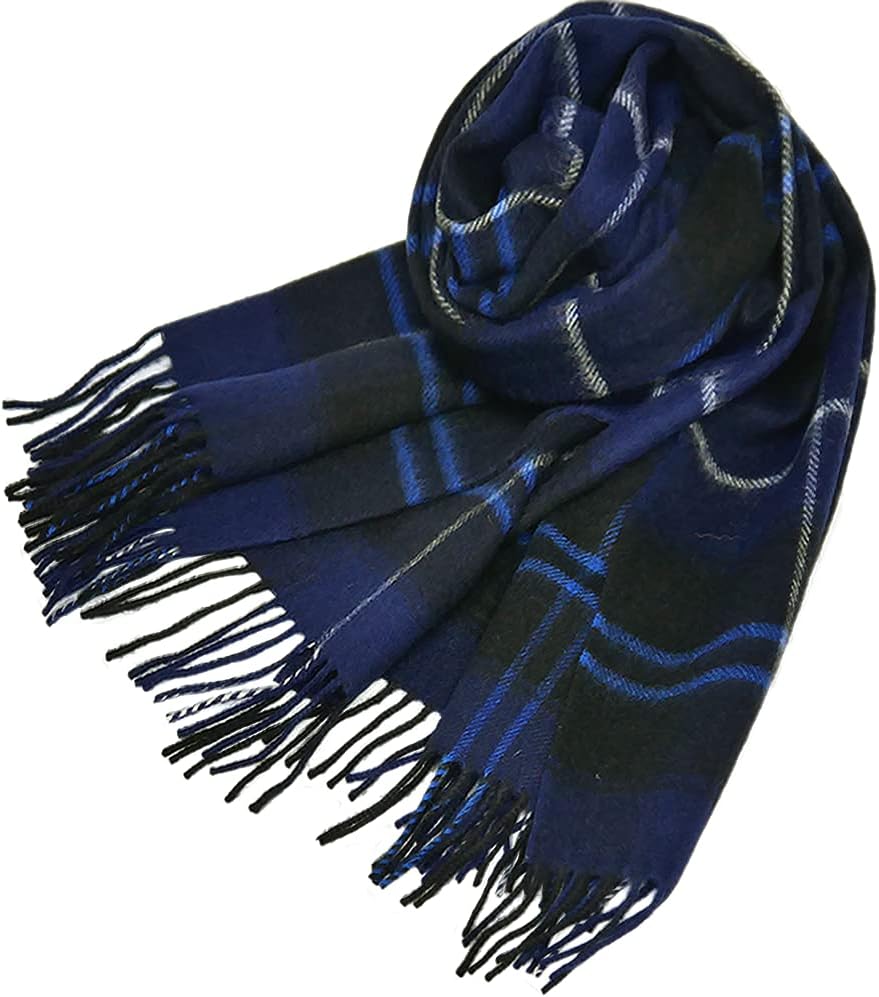 カズ様用 Edward Brown カシミア100% ダークネイビー大判マフラ