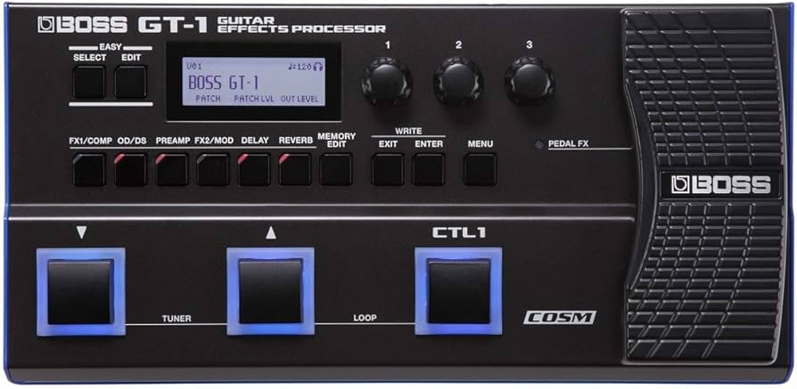 Amazon | BOSS GT-1 マルチエフェクター 純正アダプター GT-1 教科書