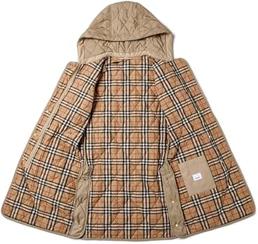 Amazon | [BURBERRY] バーバリー フーテッドコート ダイアモンド