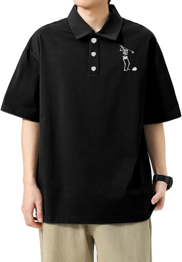 Amazon | [karaku] ポロシャツ メンズ 半袖 綿（コットン） クール