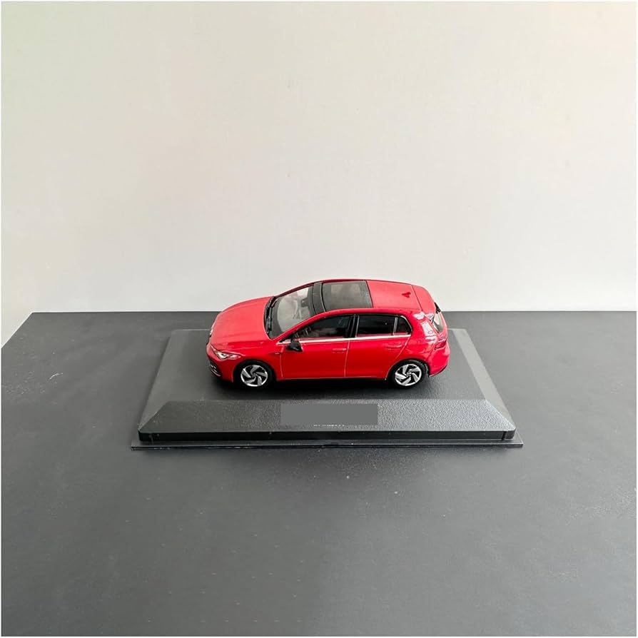 Amazon | ミニカーモデル 1:43スケール レッド フォルクスワーゲン