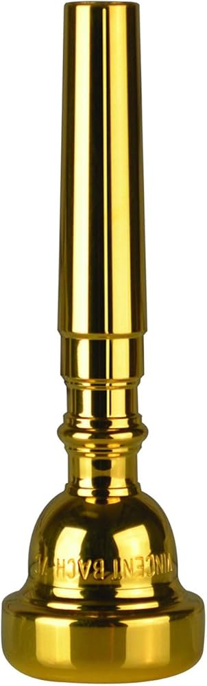 Amazon | Bach 5C GP マウスピース トランペット 金メッキ バック