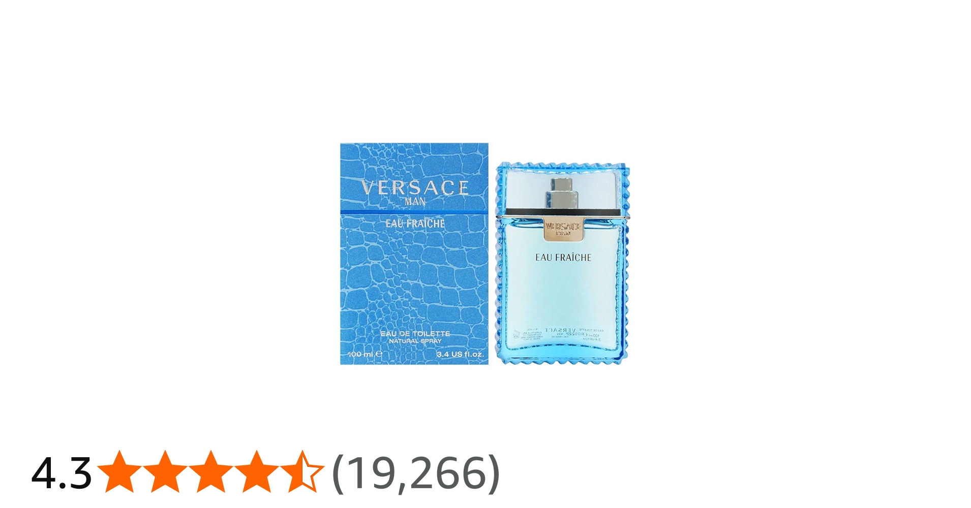 Amazon | Versace ヴェルサーチ マン オーフレッシュ オードトワレ