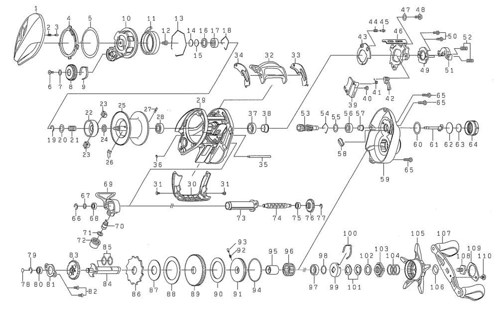 Amazon | ダイワ(DAIWA) 純正パーツ 17 スティーズ A TW 1016H