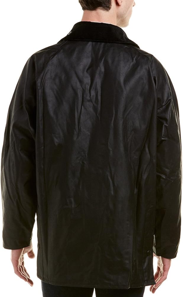 Amazon.com: Barbour Mens Bedale Wax Jacket Black 34 : Clothing