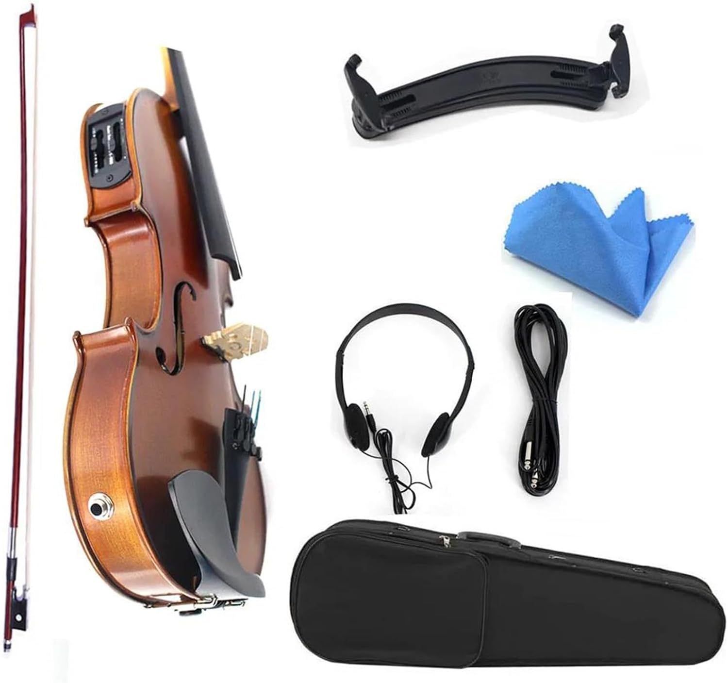 アコースティックバイオリン2本セット 初心者用 4/4 アコースティック