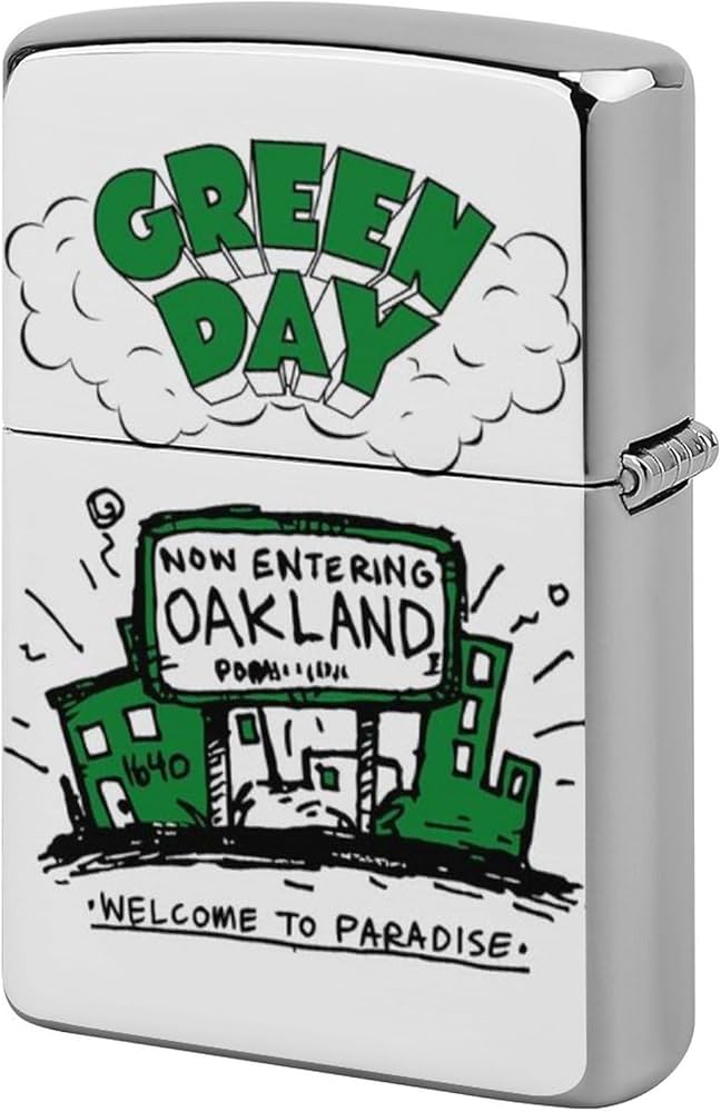 Amazon.co.jp: Green Day ライターケース ZIPPO兼用ケース ジッポ