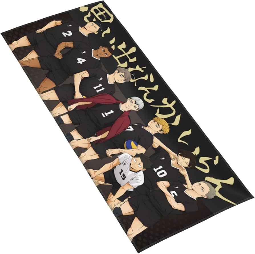 新品未開封】ハイキュー !! 稲荷崎 ジャージ フェイスタオル ちみけも