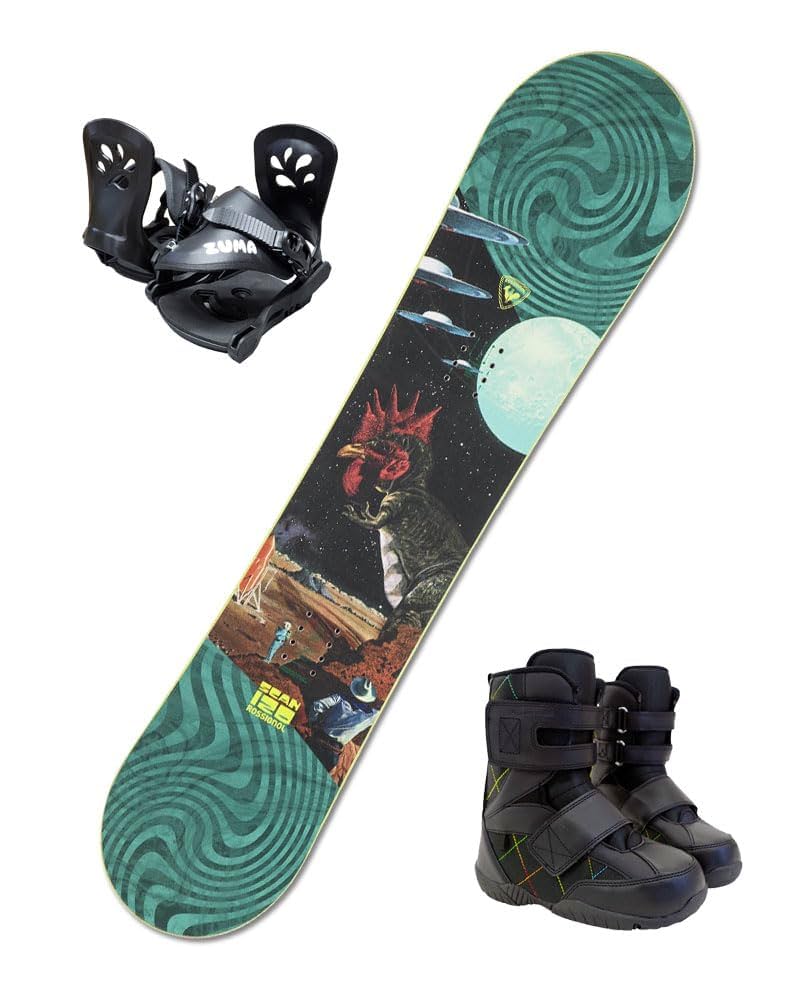 ☆ジュニア用/スノーボード3点セット/板120/靴23/IGNIO×IGNIO☆