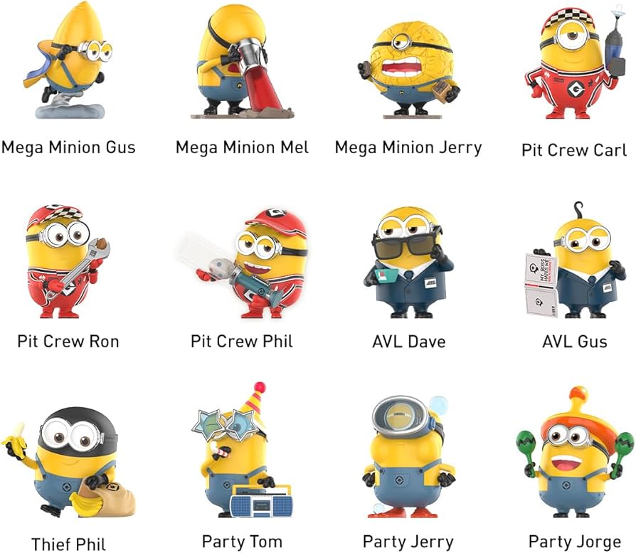 Amazon.co.jp: POP MARTUniversal Despicable Me 4 シリーズ【1ピース
