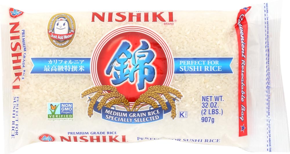 Amazon.com : Nishiki Sushi Rice - 2 lb. (Pack of 4) : Grocery
