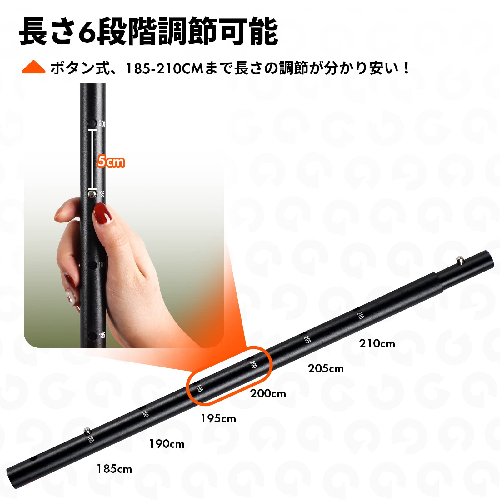 GO G lamping 二又ポール2本＋天井ポールセット Amazon | GOGlamping