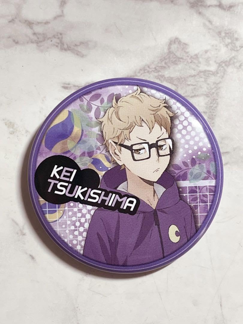 ハイキュー!! 月島 缶バッジ 休み時間 in J-WORLD TOKYO ハイキュー