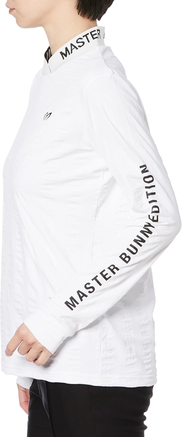 Amazon.co.jp: [マスターバニー] レディース 長袖 モックネックシャツ