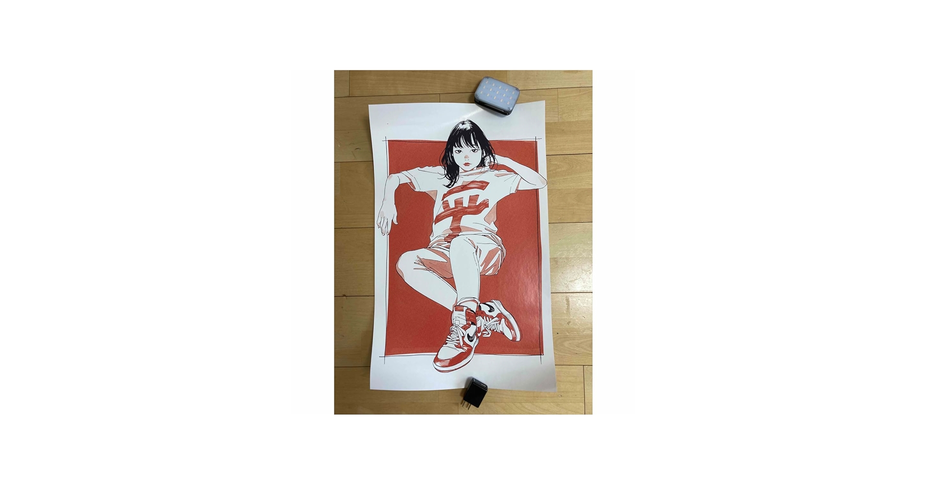 Amazon.co.jp: 古塔つみ atmos ポスター Sneaker GIRL コトウツミ