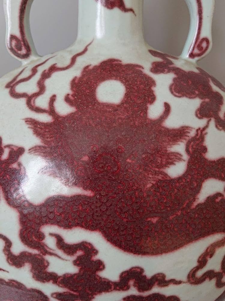 明成化手画斗彩龍鳳紋天字缶 茶壺 景徳鎮 陶磁器 装飾品 現代工芸品