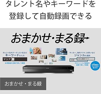 Amazon | ソニー 2TB 3チューナー 4K ブルーレイレコーダー BDZ