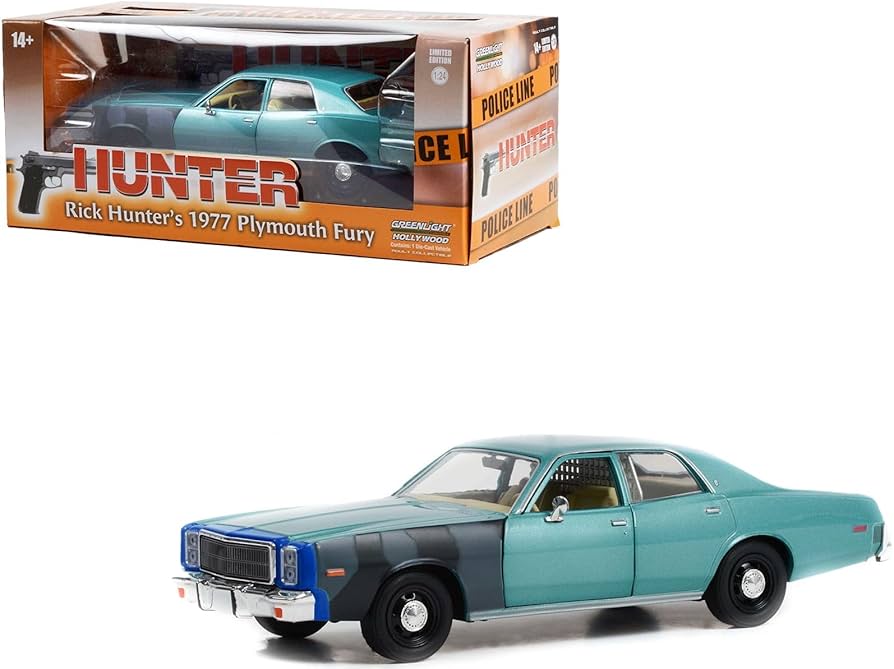 1977 Plymouth Fury Unrestored Turquoise Metallic (Sergeant Rick