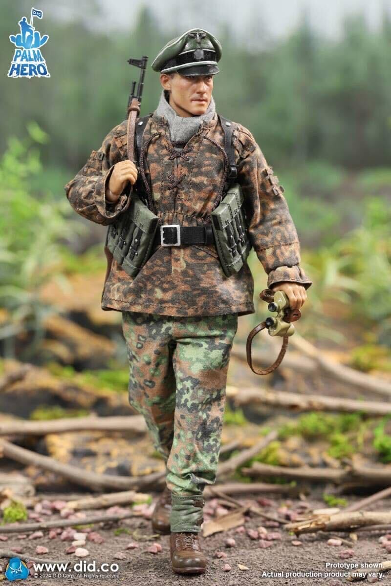 Amazon.co.jp: DID 1/12 WW2 ドイツ国防軍 第12歩兵師団 中尉 ライナー