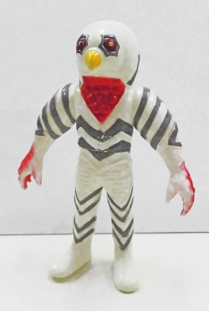 Amazon.co.jp: 円谷 ウルトラ怪獣 ソフビ ガッツ星人 (1983年製