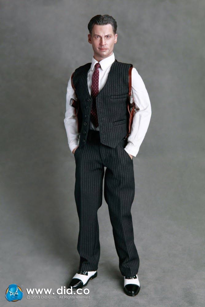 DID 1930 Chicago Gangster John 1/6 Scale 12 inch Collectible