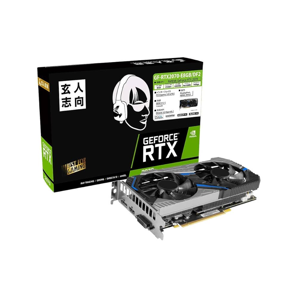 rtx2070 PALIT デュアルファン グラフィックボード 【公式通販】