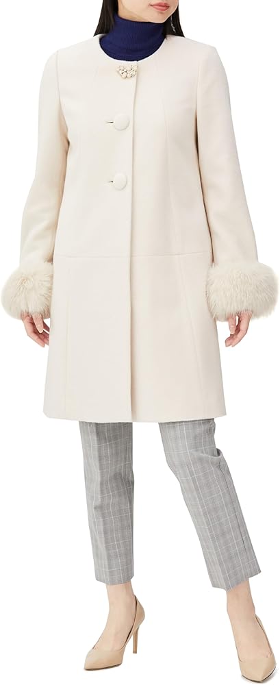 Amazon | Ladyﾉｰｶﾗｰｺｰﾄ ｴｸﾘｭｰ 038 | コート・ジャケット 通販