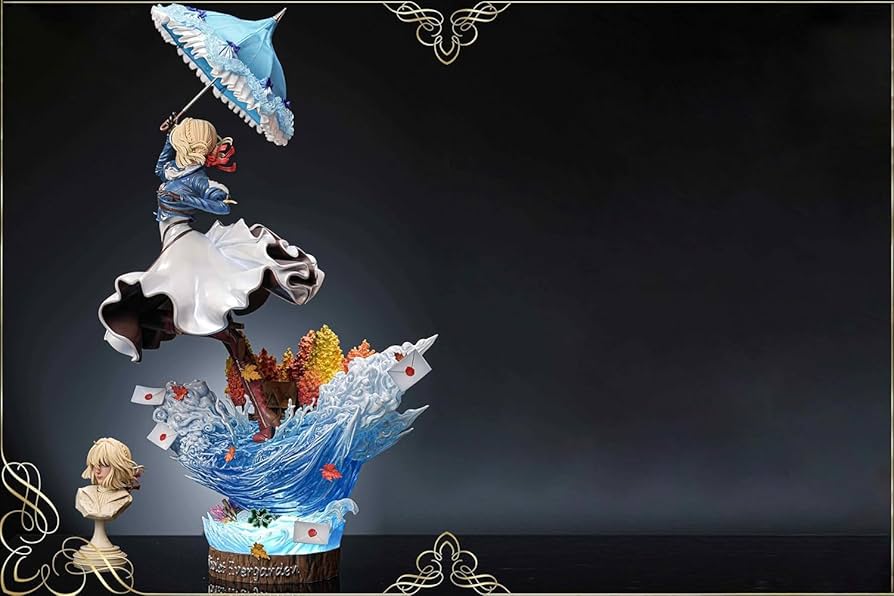 Amazon.co.jp: ヴァイオレット・エヴァーガーデン フィギュア 1/4