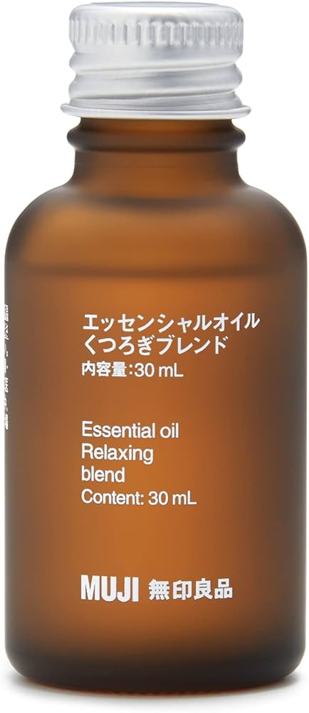 Amazon.co.jp: 無印良品 エッセンシャルオイル くつろぎブレンド 30mL
