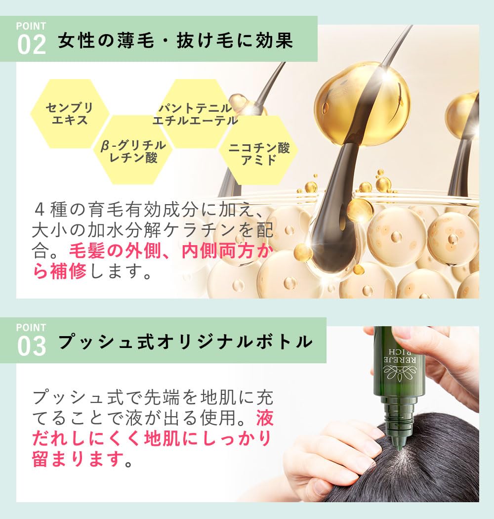 Amazon | ウェルベスト 女性のための育毛剤 薬用リリィジュ RICH 75ml