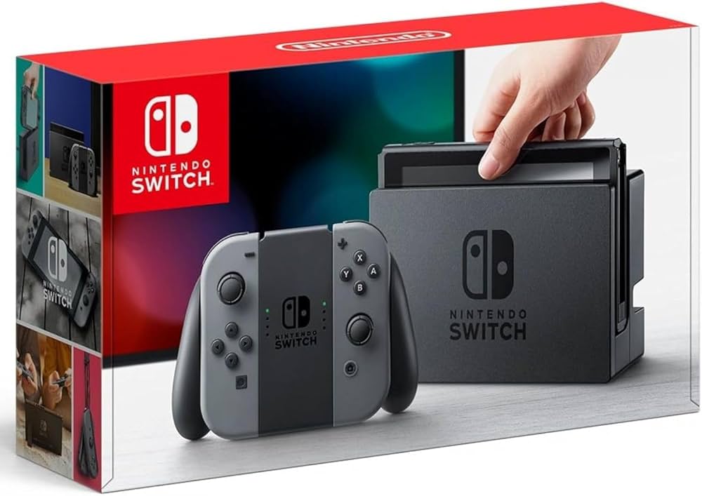 ジャンク品)Nintendo Switch グレー 本体 付属品完備 Nintendo Switch
