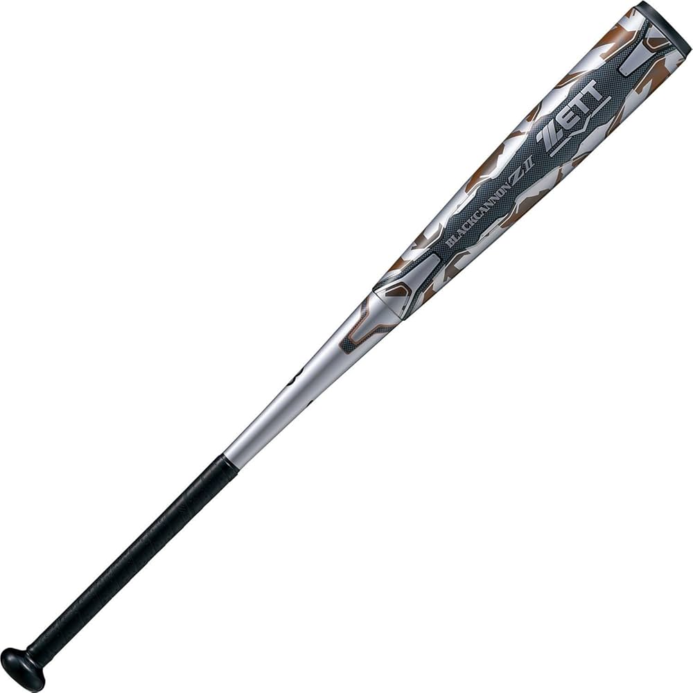 Amazon | ZETT(ゼット) 軟式バット ブラックキャノン Z2 83cm シルバー