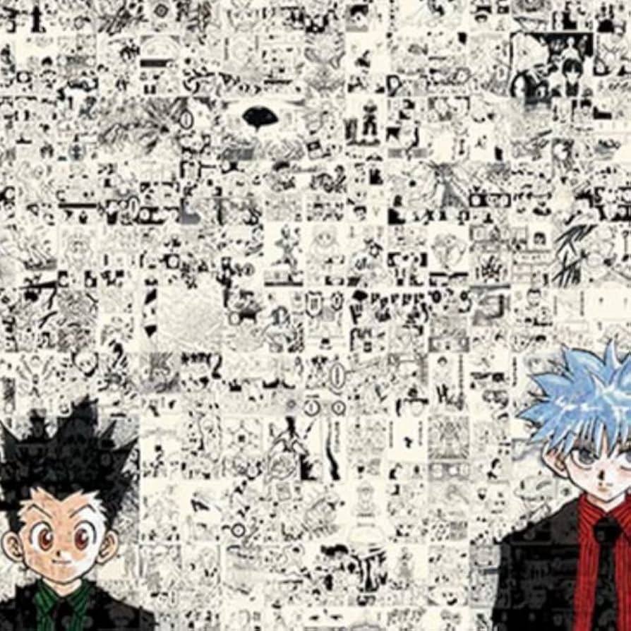 ハンターハンター パズル 冨樫義博展 HUNTER×HUNTER モザイクアート