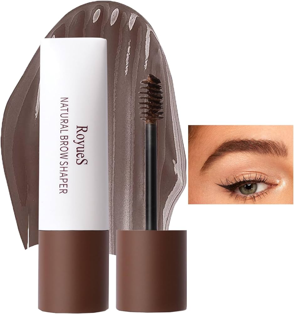 Amazon.com : AKARY Dark Brown Tinted Eyebrow Mascara Waterproof