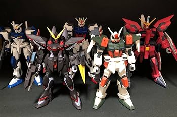 Amazon | 未組立プラモデル 1/144 HG 初期GAT-Xシリーズ5機セット