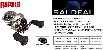 Amazon | ラパラ(Rapala) タイラバ ベイトリール ソルディール 200L