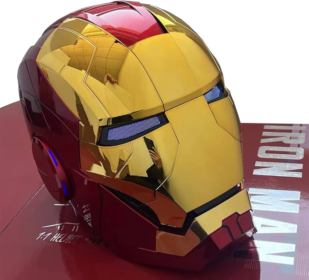 Amazon.co.jp: YONTYEQ アイアンマン MK 5 ヘルメット ウェアラブル