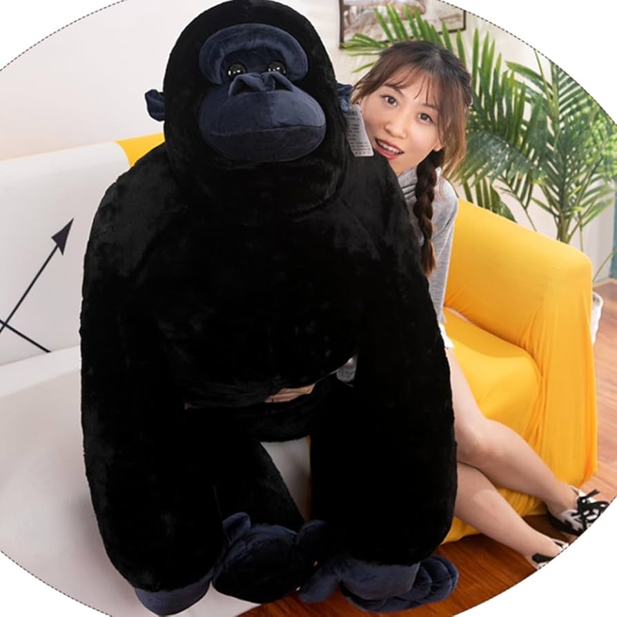 Amazon.co.jp: ゴリラぬいぐるみ 特大おもちゃ ふわふわ 柔らかい 巨大