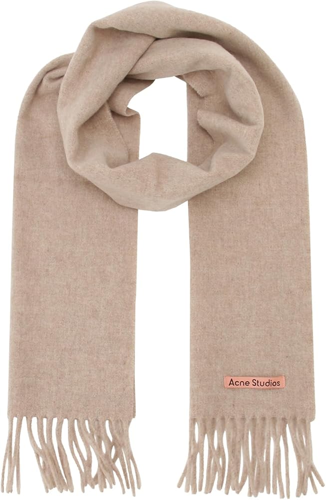 Amazon | [アクネ ストゥディオズ] マフラー フリンジ ウール スカーフ