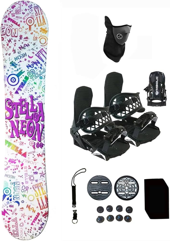 Amazon.com : Symbolic Stella 140cm blemished Snowboard and Black