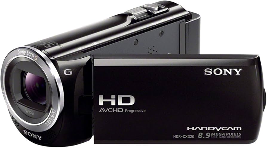 Sony HDR-CX320EB HD Flash Camcorder schwarz: Amazon.de: Elektronik