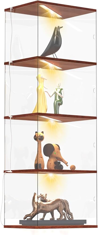 Amazon.co.jp: LORAK フィギュアケース コレクションケース LEDライト