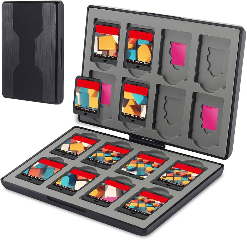 Amazon.com: fivtek Game Card Case for Nintendo Switch2/Switch
