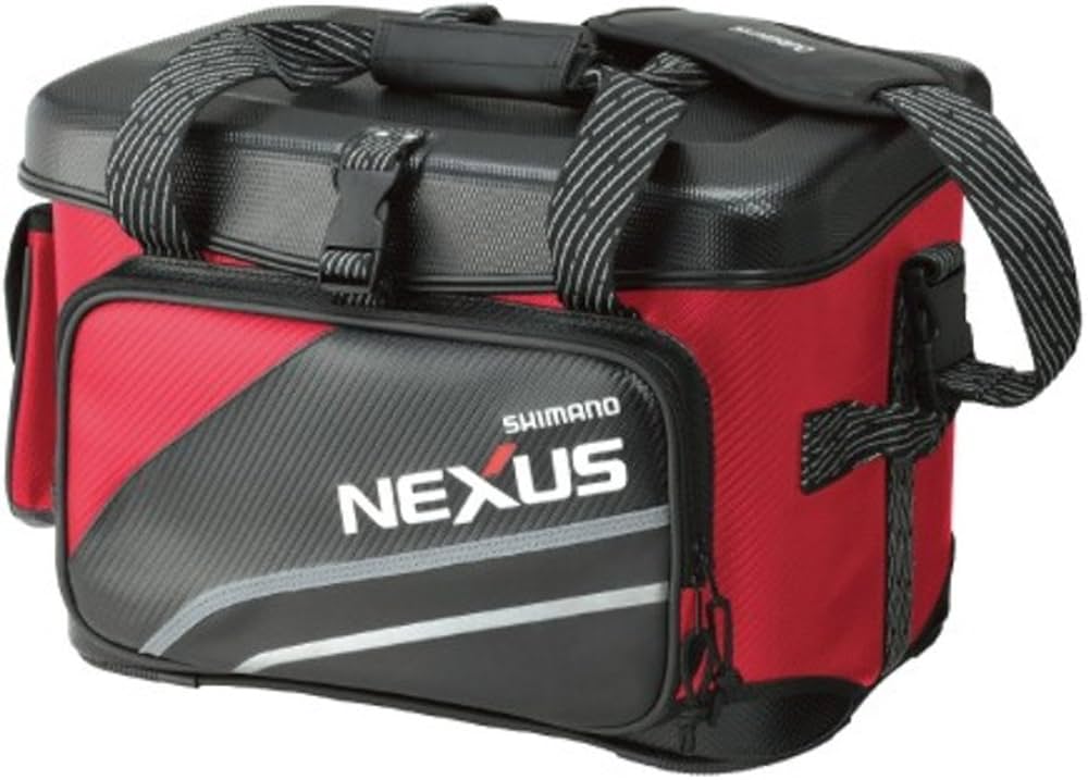Amazon | シマノ(SHIMANO) 磯バッグ 磯クール XT BA-123J レッド 36L