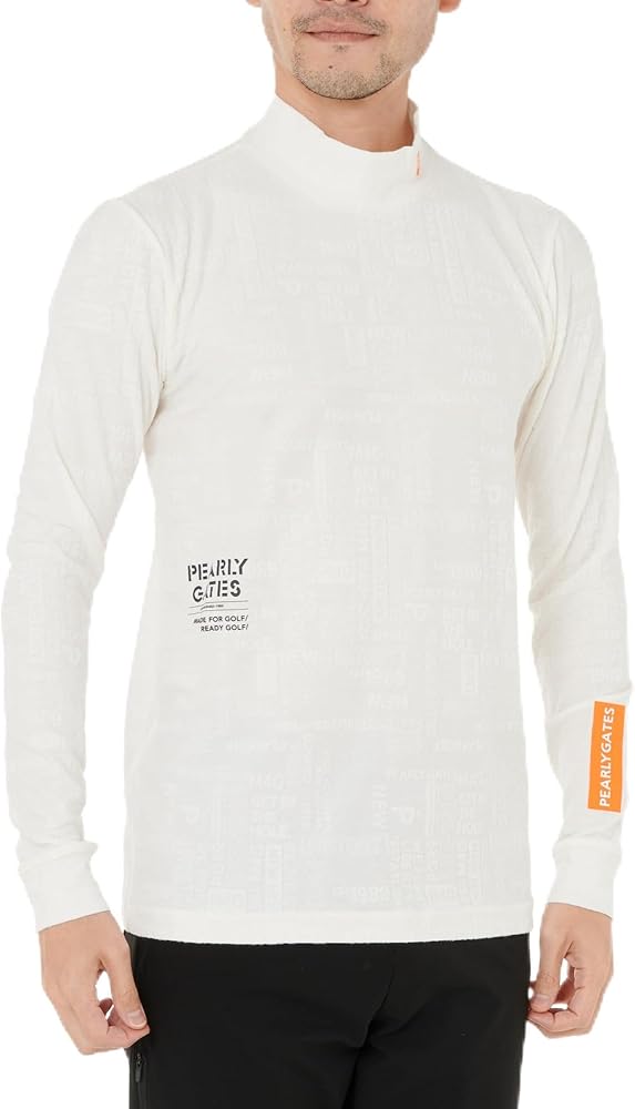 Amazon.co.jp: [パーリーゲイツ] メンズ 長袖 ハイネックシャツ (吸湿
