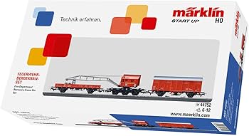 Amazon.com: Märklin Maerklin Start Up 44752 H0 Fire Brigade Crane