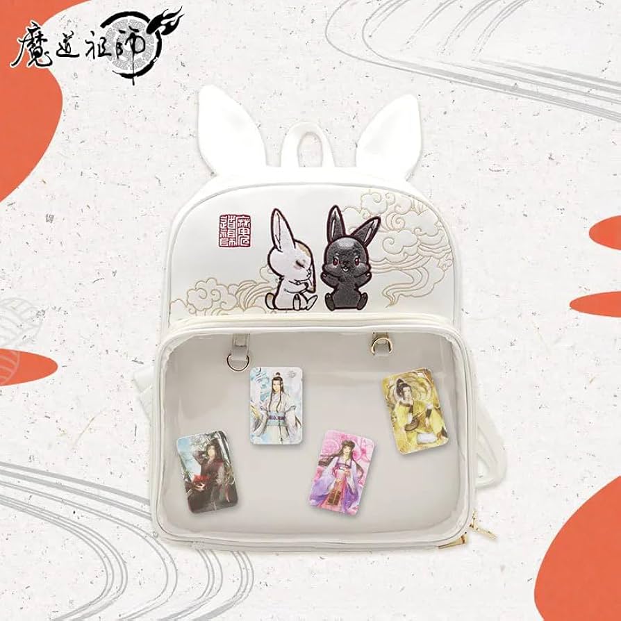 Amazon.co.jp: NABEN 魔道祖師 リュック 痛バッグ 痛バ うさぎの刺繍
