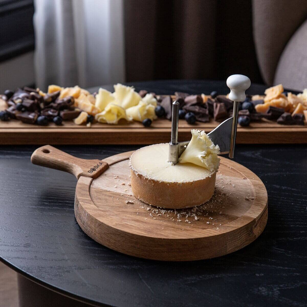 Amazon.com: BOSKA Oak Friends Cheese Curler -Girolle Stainless