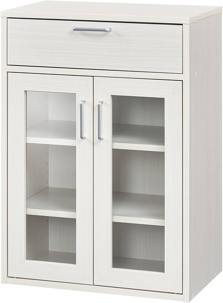 本日限り※港区にて受け渡し限定※解体済】ニトリ ホワイト 食器棚 本日