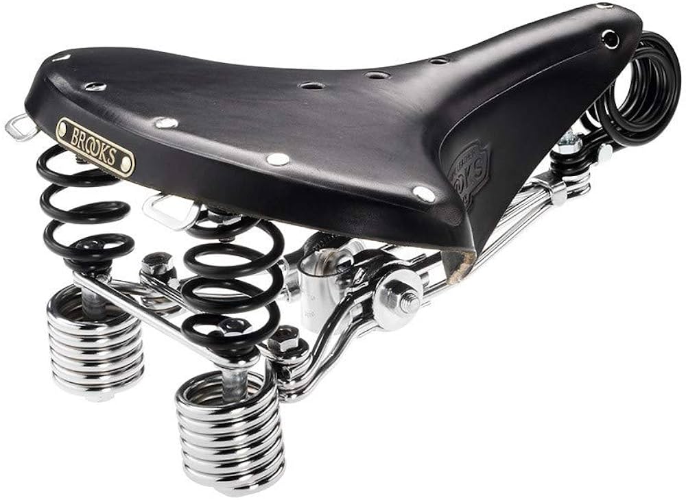 Amazon | BROOKS(ブルックス) レザーサドル トリプルスプリングの大型